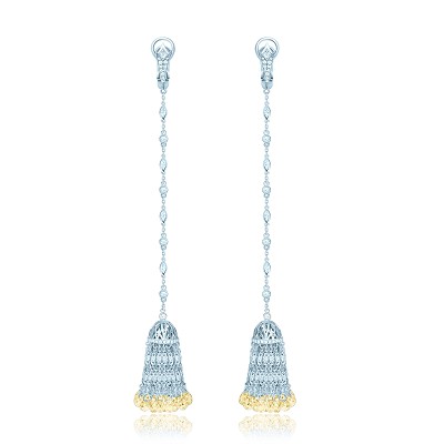 Золотые серьги с кисточками KOJEWELRY™ 4889 Золотые серьги с кисточками KOJEWELRY™ 4889