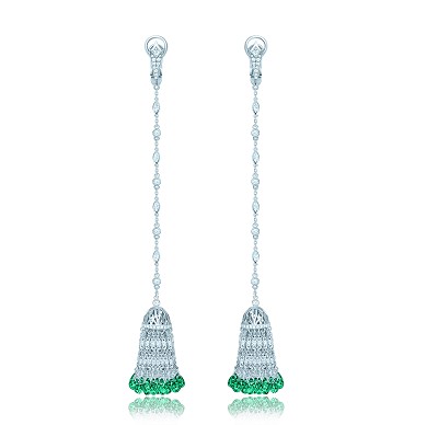 Золотые серьги с кисточками KoJewelry 4890 Золотые серьги с кисточками KoJewelry 4890