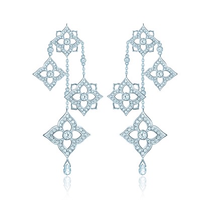 Серьги Гортензия Kojewerly 5205 Серьги Гортензия Kojewerly 5205