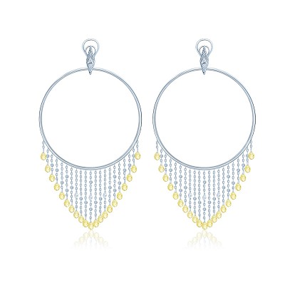 Серьги-обручи Hoops KoJewelry 5002 Серьги-обручи Hoops KoJewelry 5002