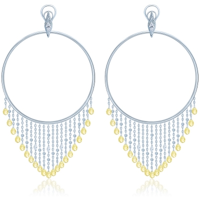 Серьги-обручи Hoops KoJewelry 5002 Серьги-обручи Hoops KoJewelry 5002