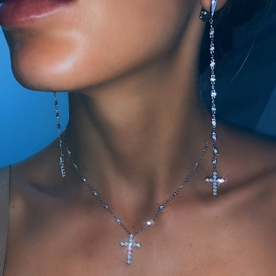 Колье Cross серебро 925 KOJEWELRY™ 62100 Колье Cross серебро 925 KOJEWELRY™ 62100