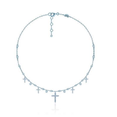 Колье 5 Crosses серебро 925 KOJEWELRY™ 62400 Колье 5 Crosses серебро 925 KOJEWELRY™ 62400