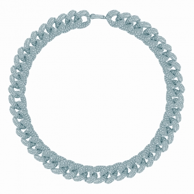 Колье PAVE CHAINS 12mm серебро 925 KOJEWELRY™ 20100 Колье PAVE CHAINS 12mm серебро 925 KOJEWELRY™ 20100